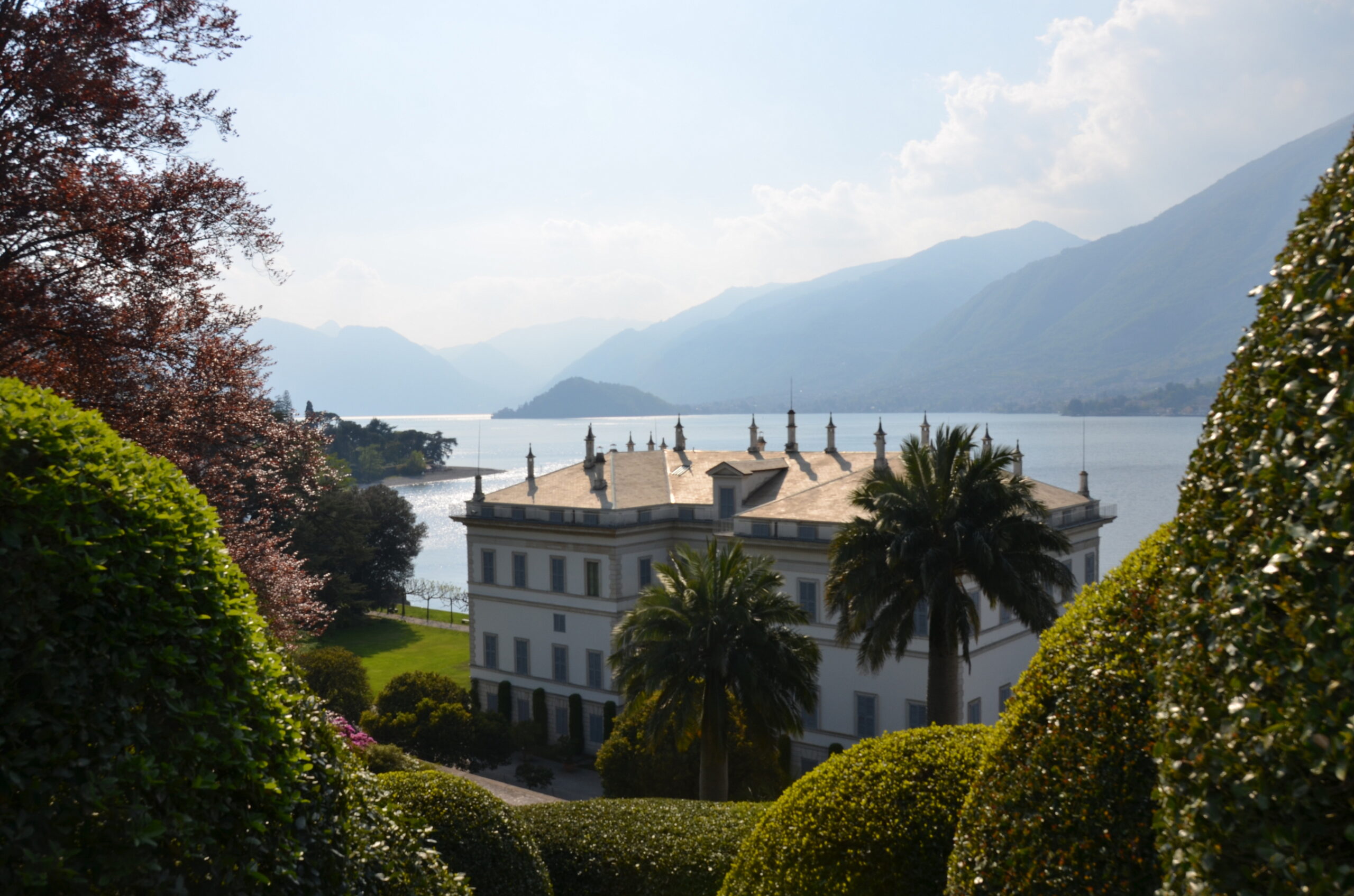 Bellagio junto al Lago de Como durante la primavera
