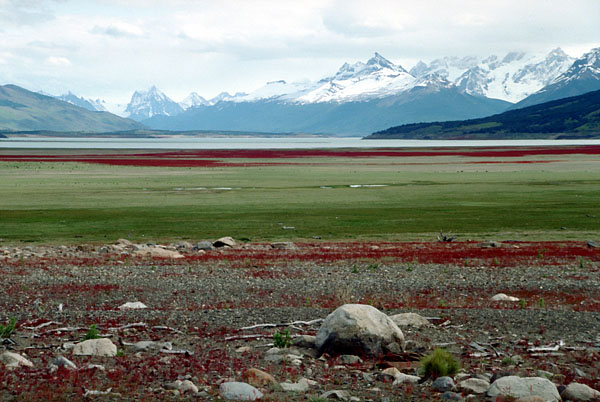 Paisaje montañoso de la Patagonia argentina