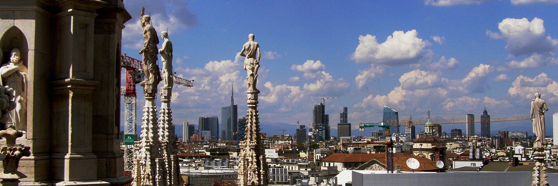 Panorámica de Milán en una escapada internacional barata desde Barcelona